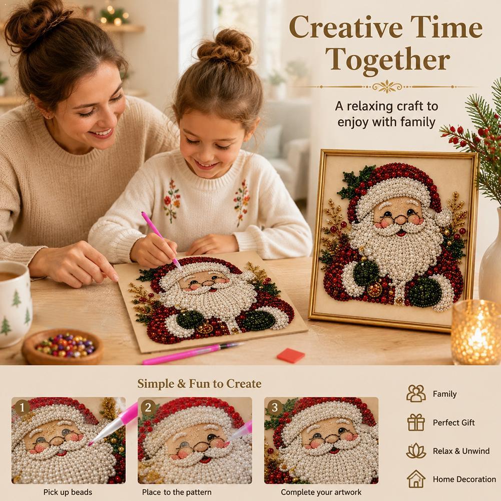 Art Craft For Christmas - Kit de broderie de perles DIY