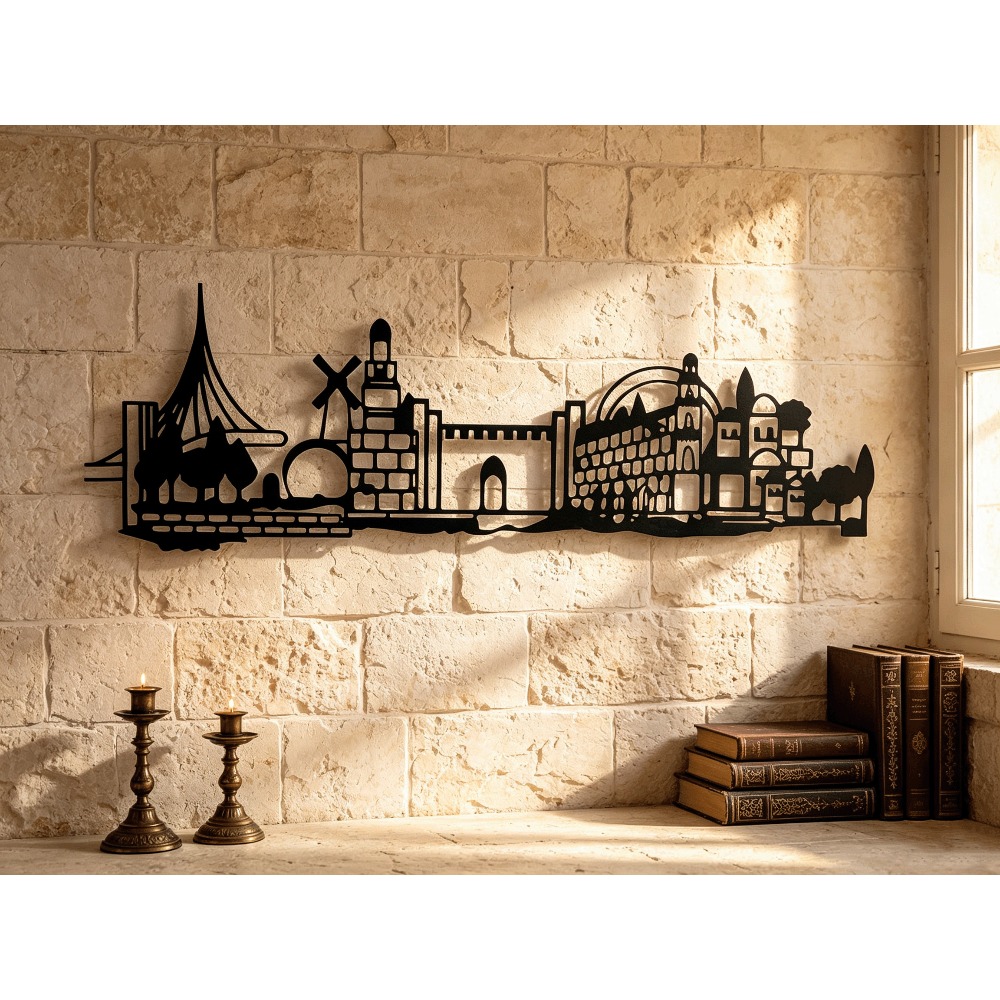 Art & Craft Clipart - CIFBUY Décoration murale en métal, silhouette