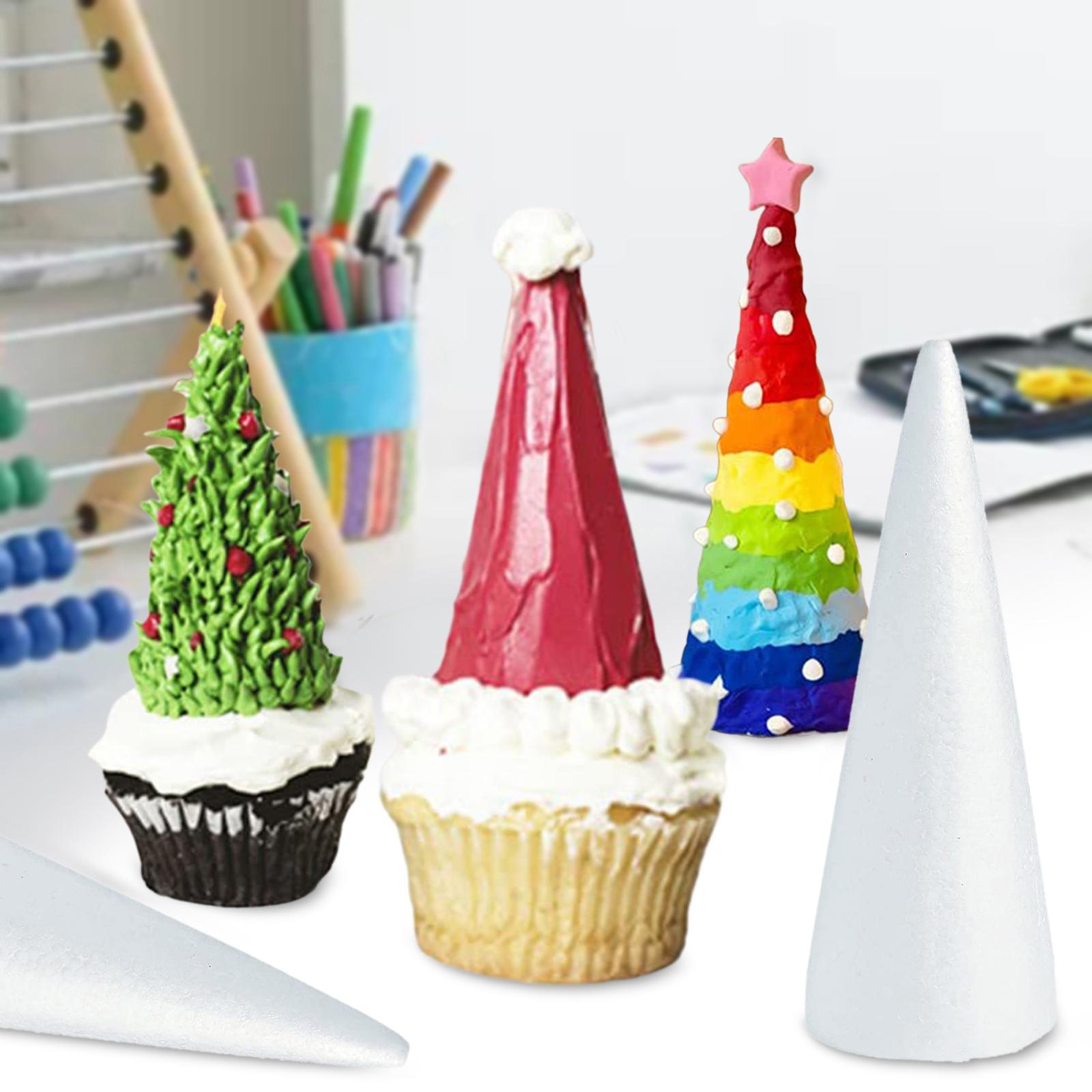 Art Craft For Christmas - 30 cônes en mousse pour travaux