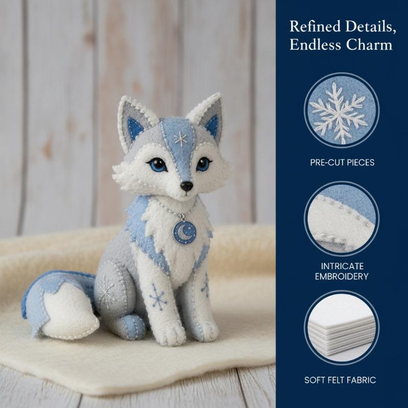 Art Craft Winter - Kit de patchwork DIY 