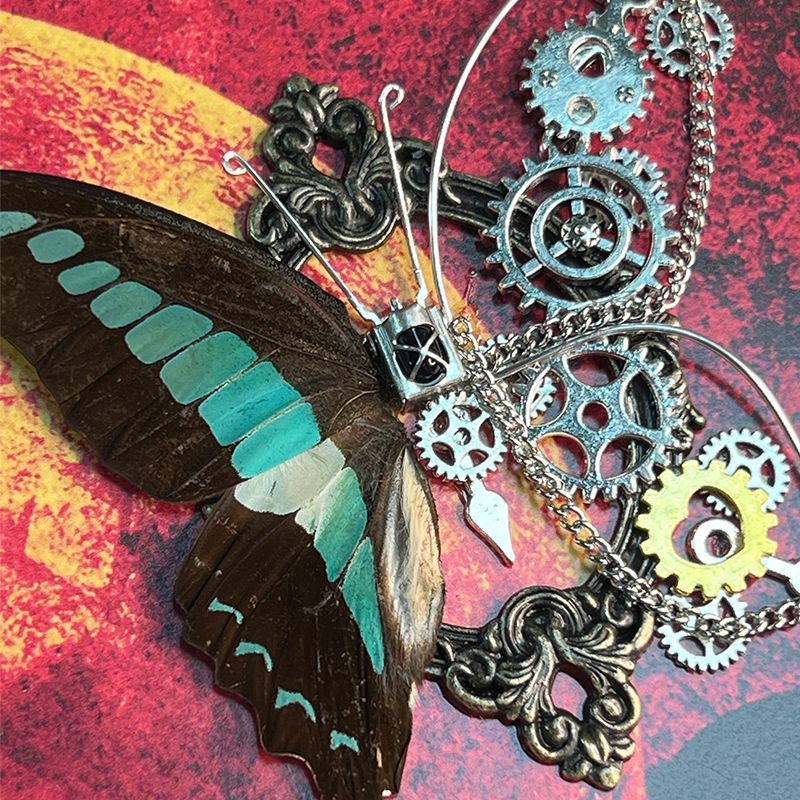 Art Craft Decoration - Kit DIY Cadre Papillon Steampunk avec