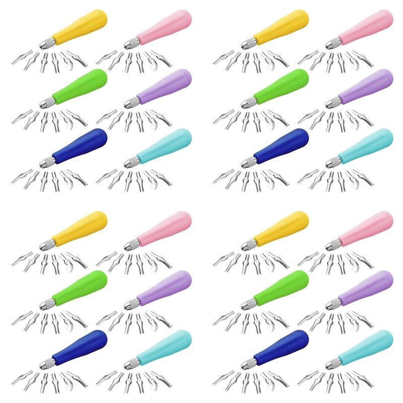 Linocut Carving Tool - 【JOUR DE LA GRÂCE】Kit de 24