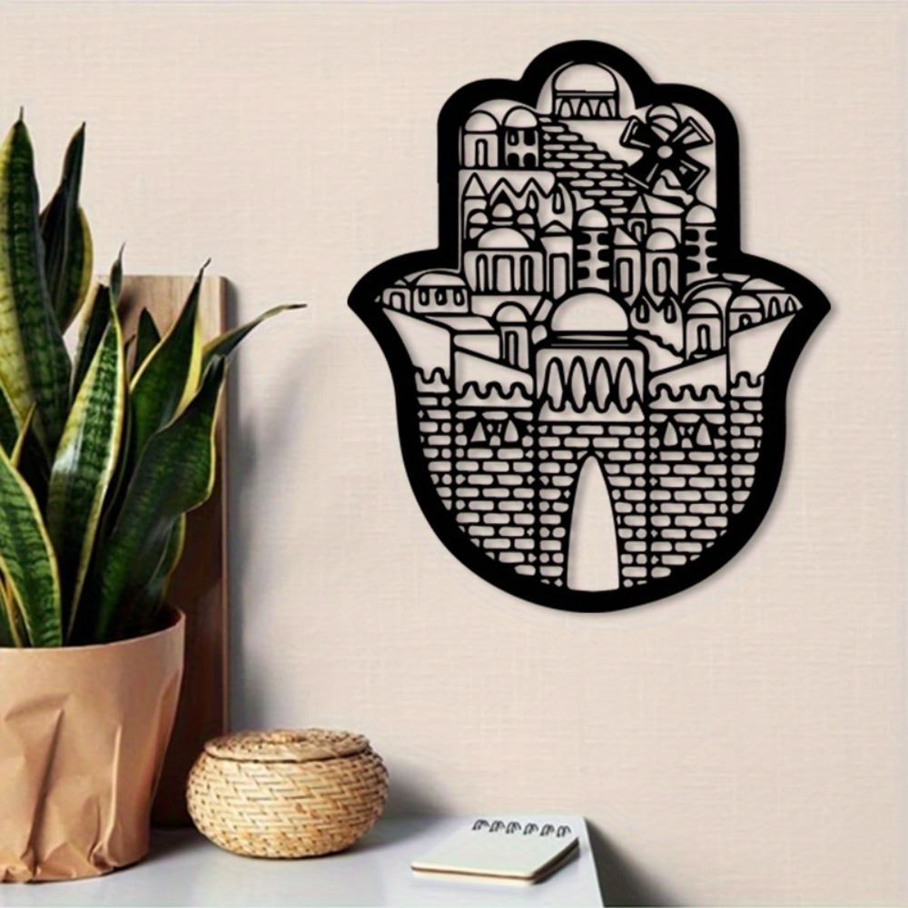 Art & Craft Clipart - CIFBUY Art mural en fer, architecture