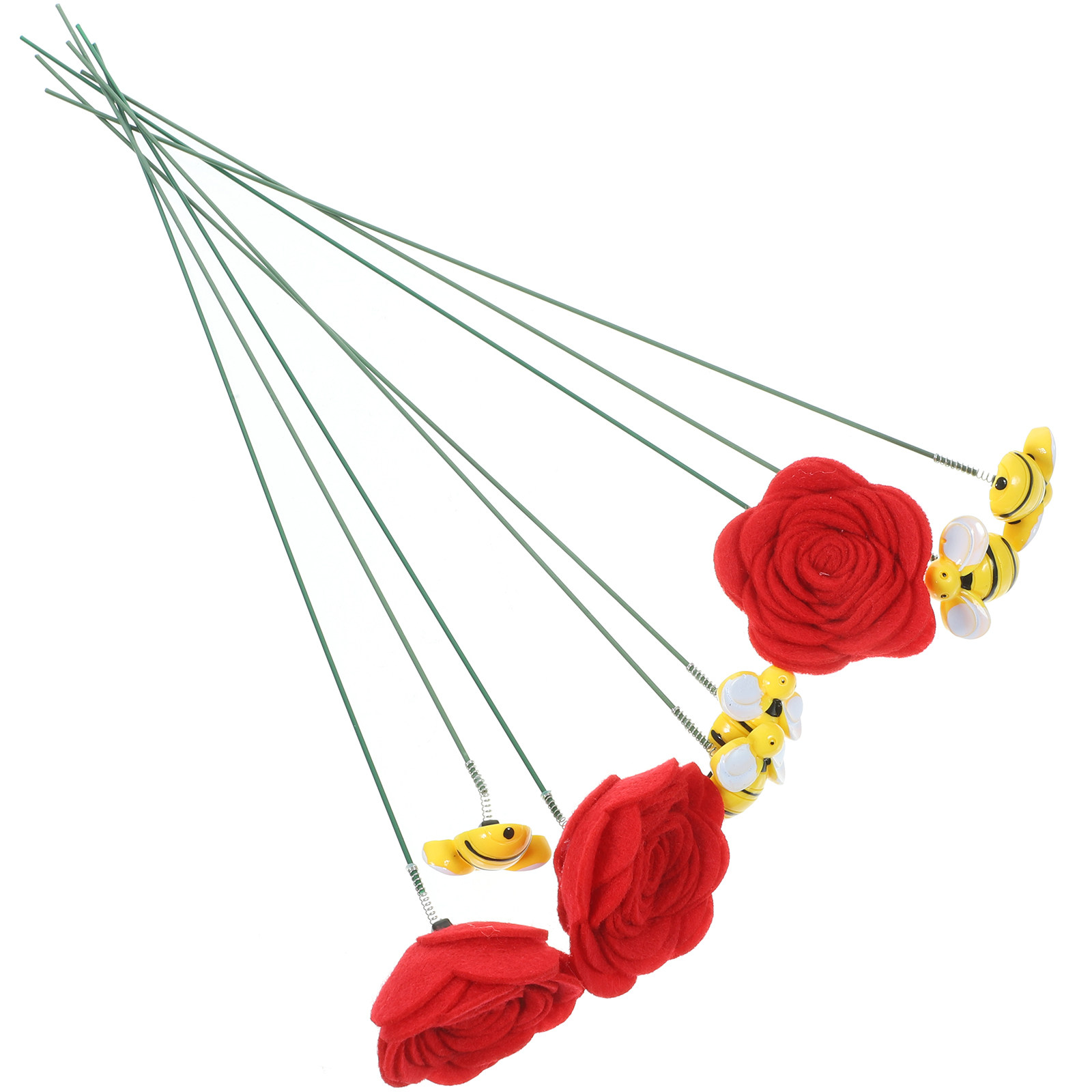 Art Craft Flower - 1 ensemble de piquets décoratifs réalistes