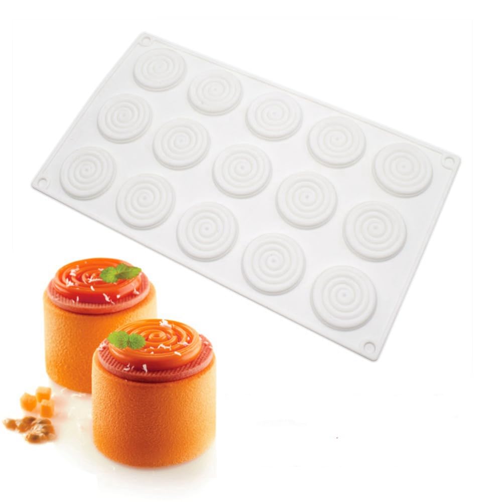 Art Craft Ice Cream - Moules en silicone en spirale pour