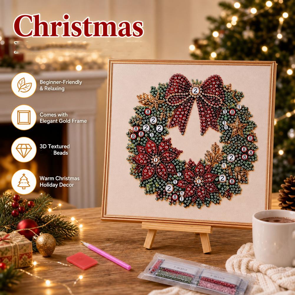 Art Craft For Christmas - Kit de peinture diamantée de Noël
