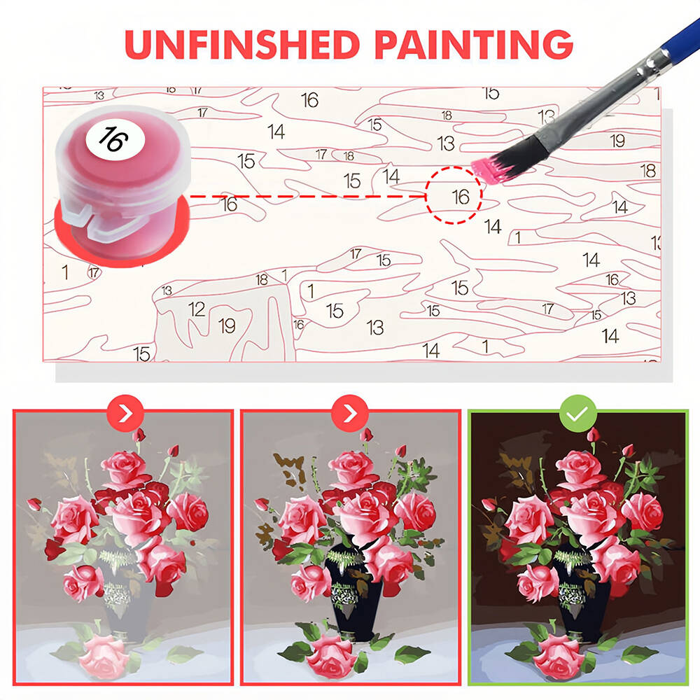 1 kit de peinture numérique DI - Art Craft Winter avis et prix