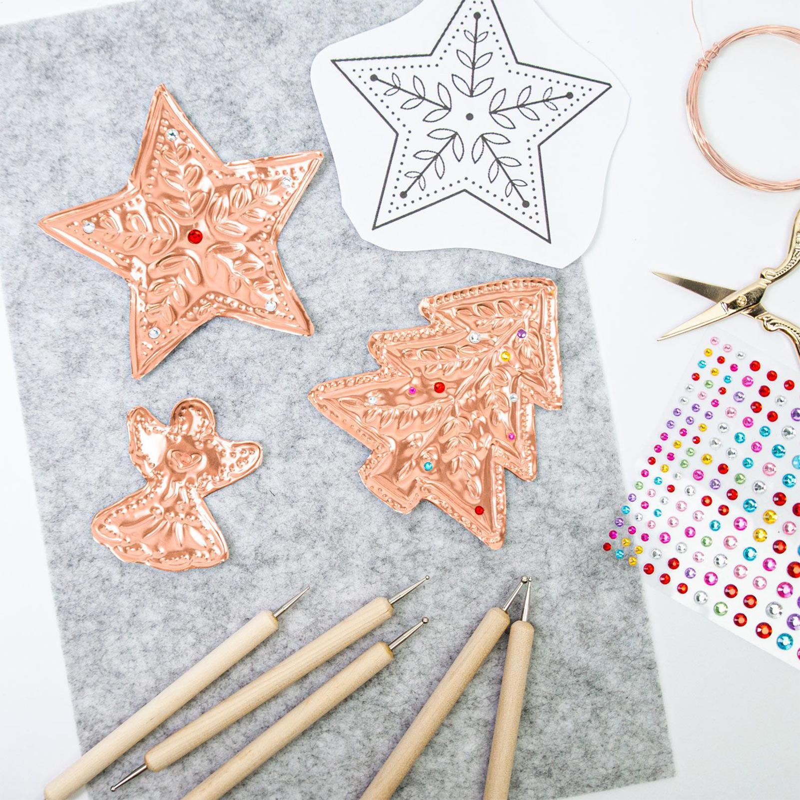 Feuille de gaufrage 8 pièces,  - Art Craft For Christmas avis et prix