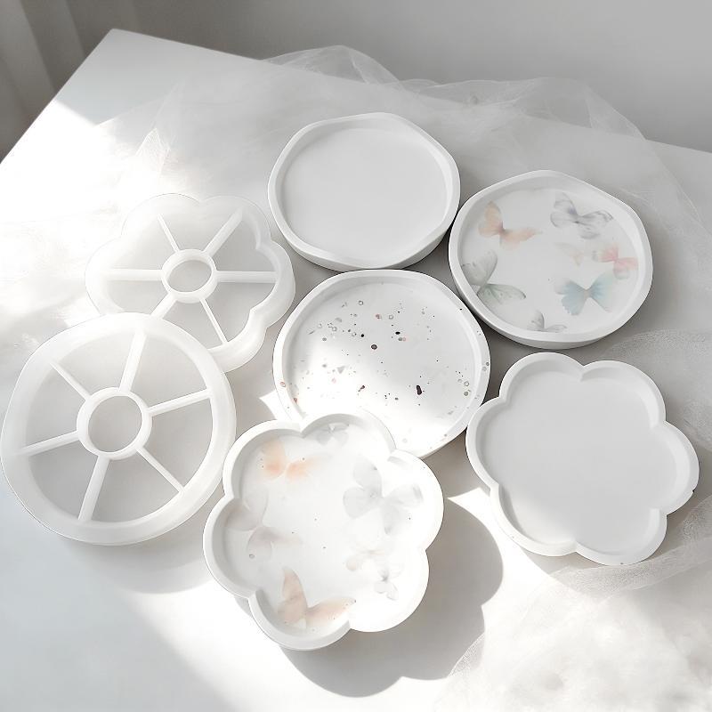 Moule en silicone rond pour fl - Art Craft Flower Making avis et prix