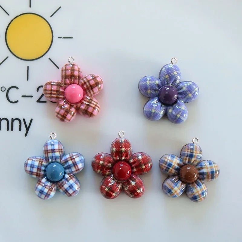 10 Pendentifs en résine planai - Art Craft Flower avis et prix