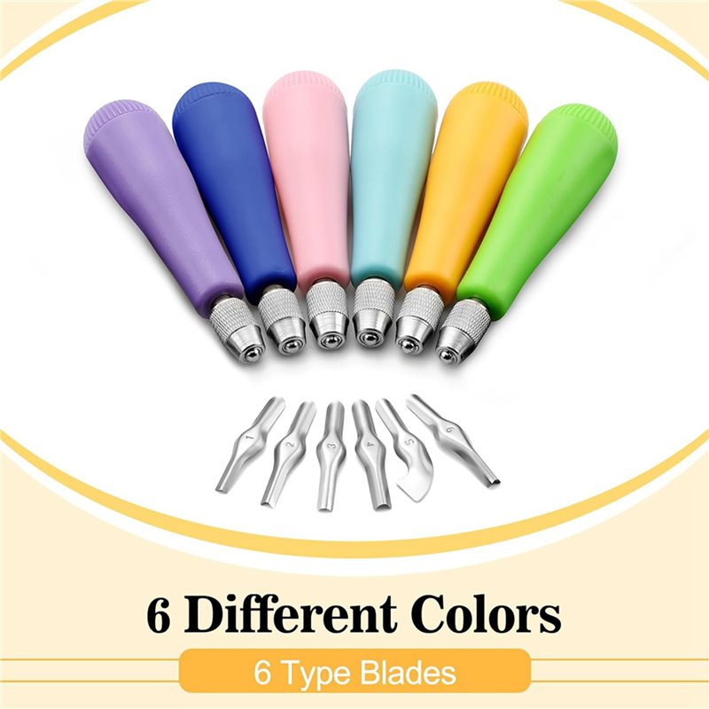 Kit de 24 outils de découpe de - Linocut Carving Tool avis et prix