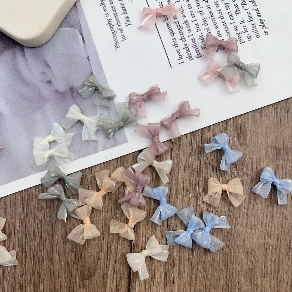 Nœuds colorés en fil nacré, 10 - Art Craft Decoration avis et prix