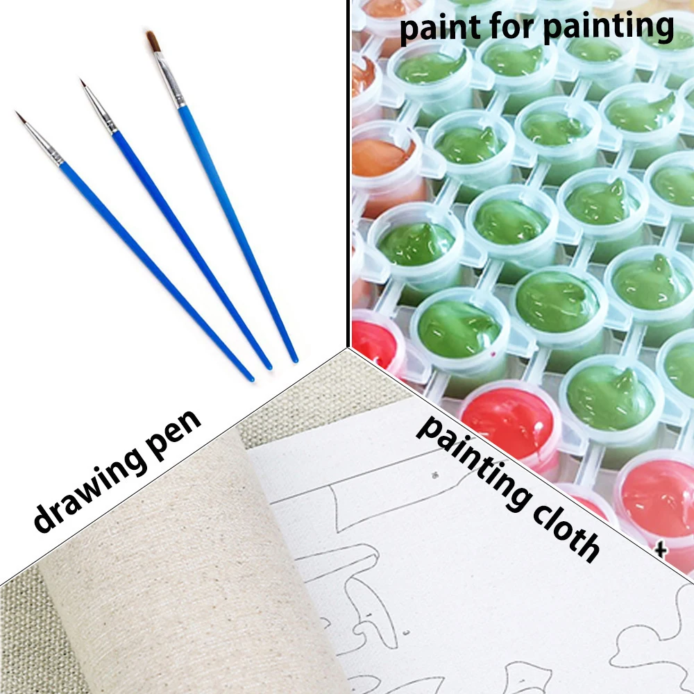 Peinture par numéros sans cadr - Art Craft Flower avis et prix