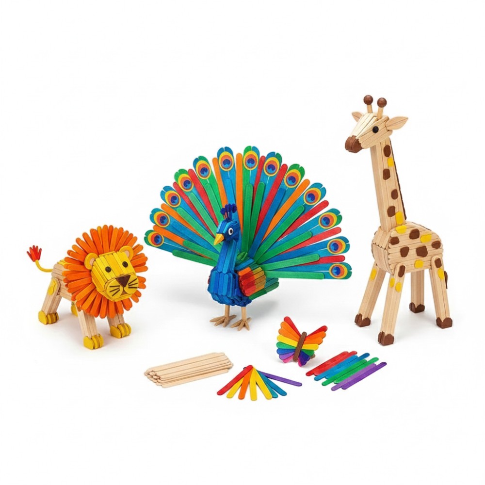 Bâtonnets de glace en bois col - Art Craft Ice Cream avis et prix