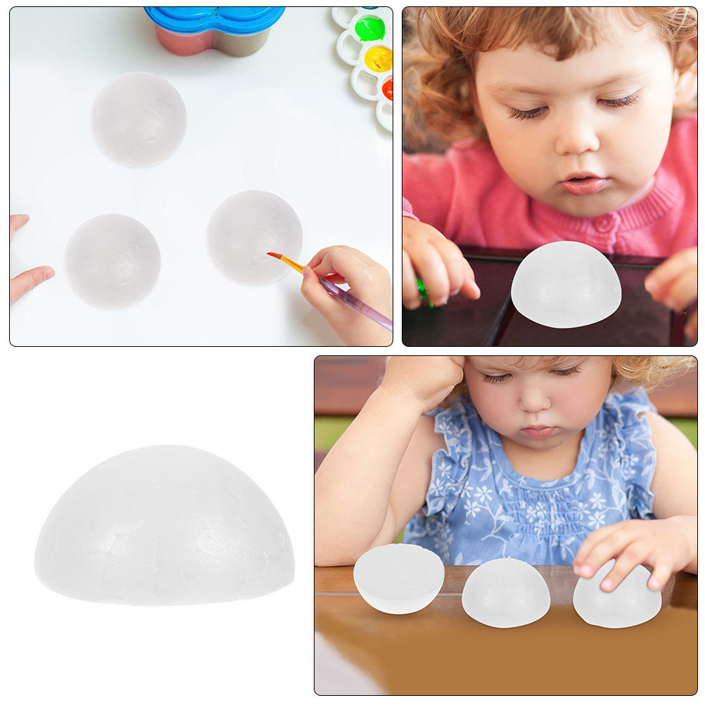 100 demi-sphères en mousse bla - Art Craft For Christmas avis et prix