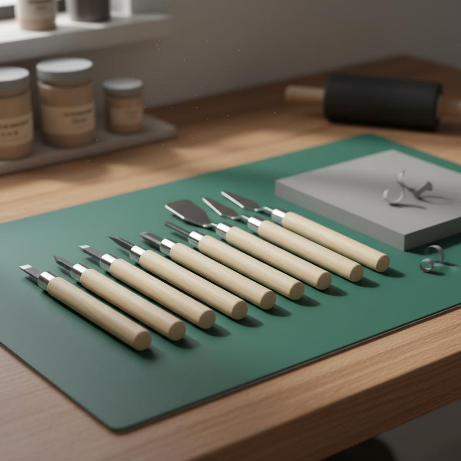 Kit de gravure sur linoléum 9  - Linocut Carving Tool avis et prix