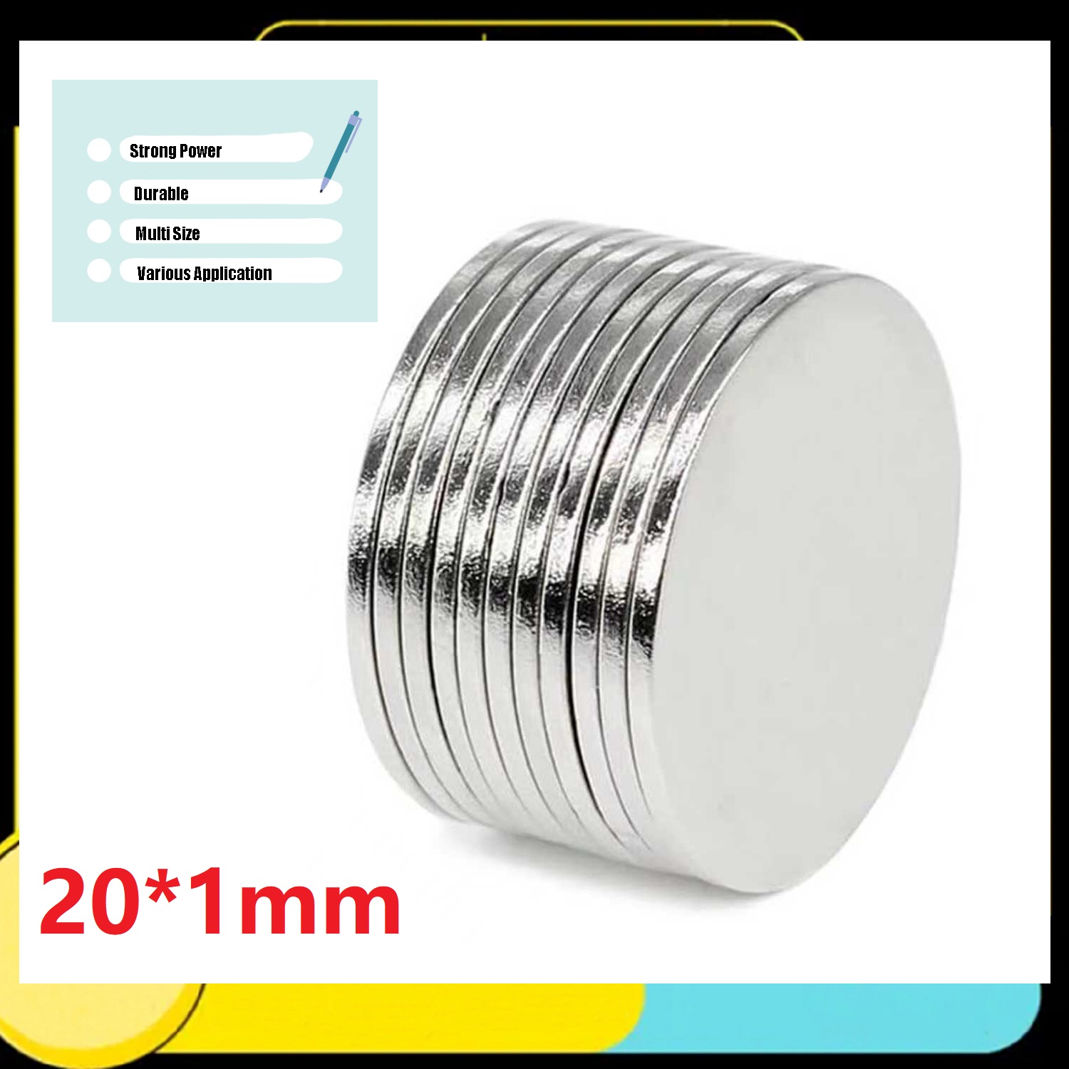Aimants de réfrigérateur 20x1m - Art Craft Magnet avis et prix