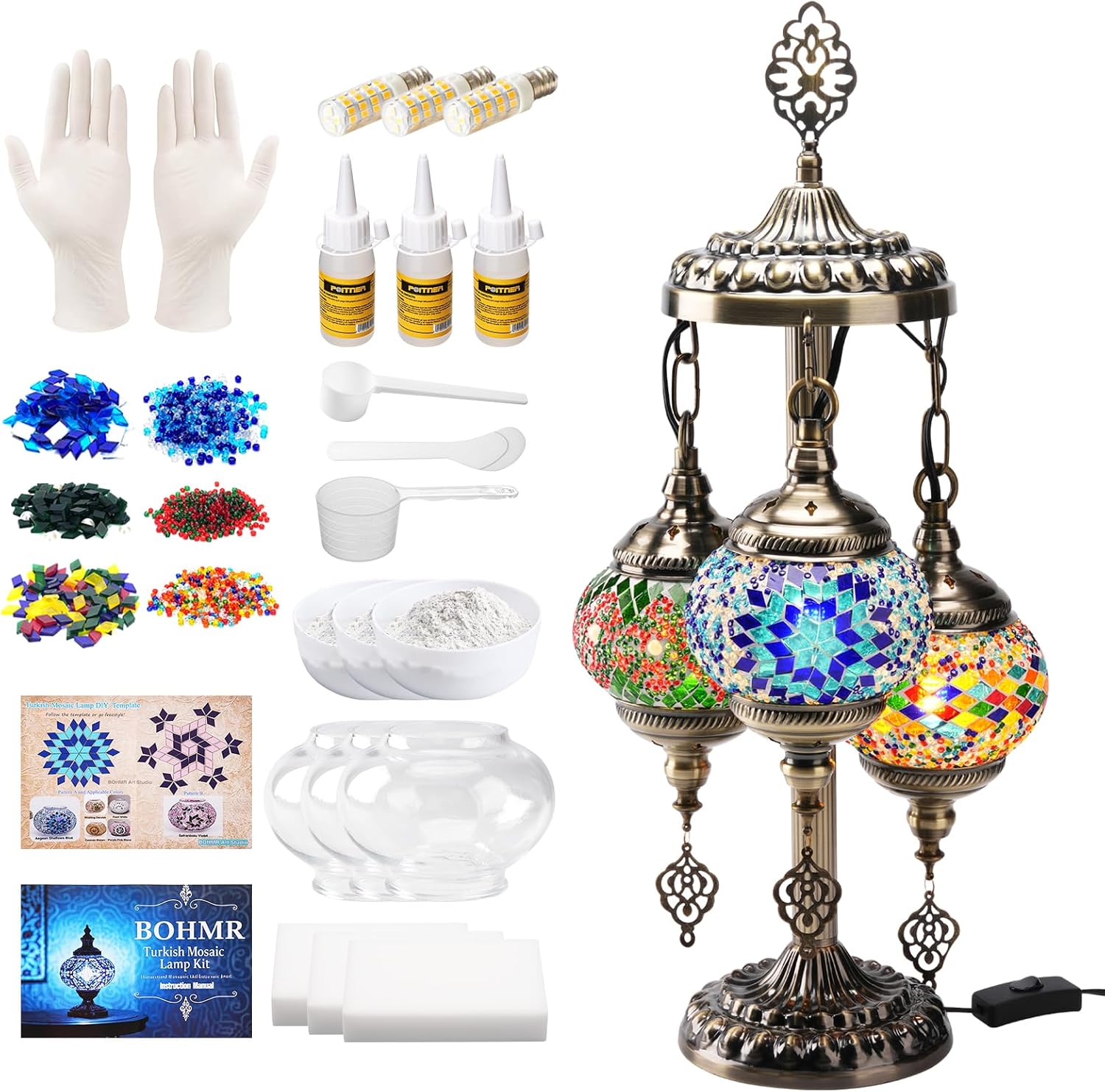 Kit de lampe turque en mosaïqu - Art Craft Diy avis et prix