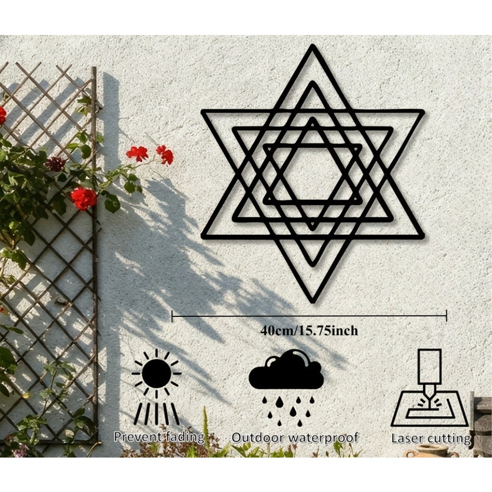 CIFBUY Art mural en métal, éto - Art & Craft Clipart avis et prix