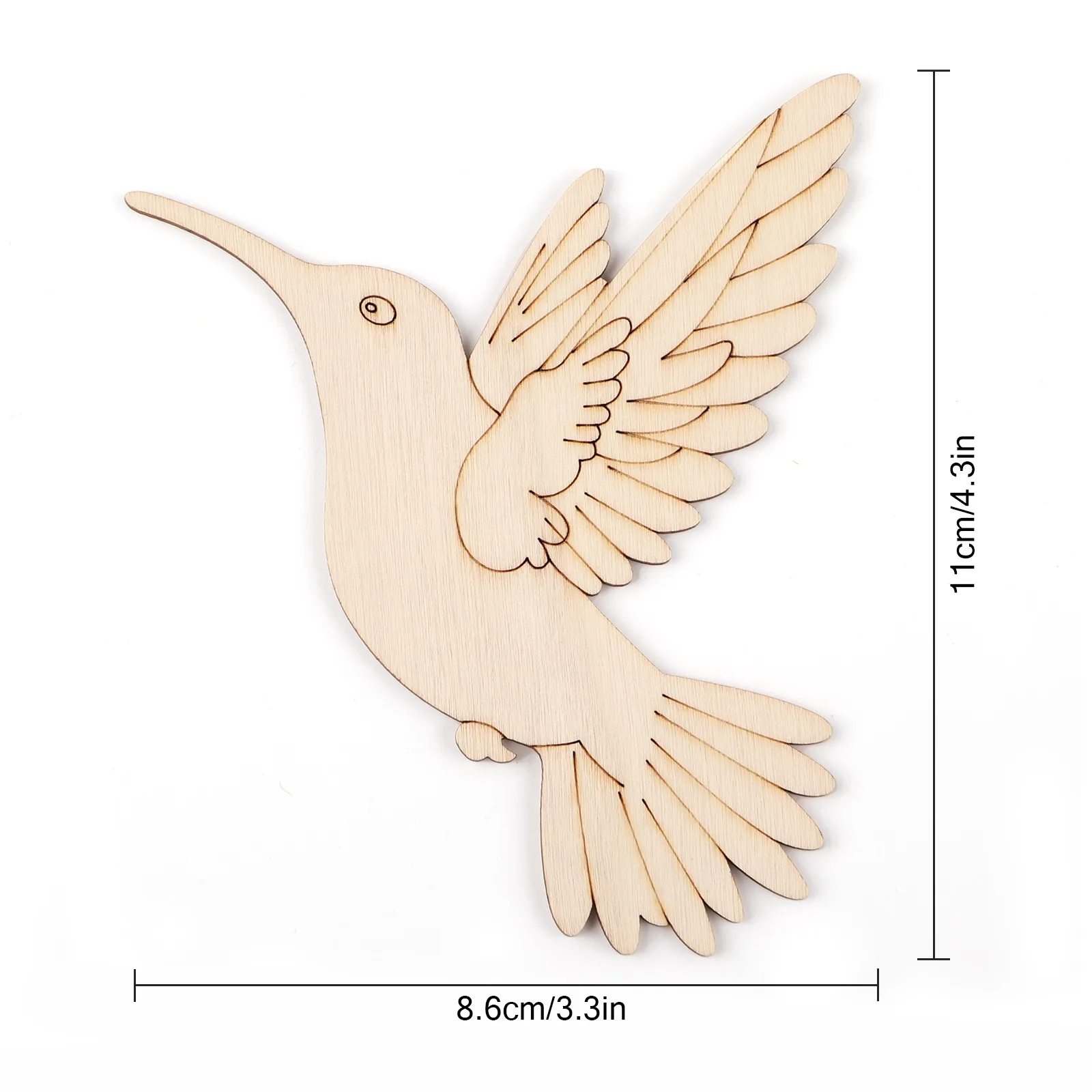 10 pièces de découpes en bois  - Art Craft Diy avis et prix