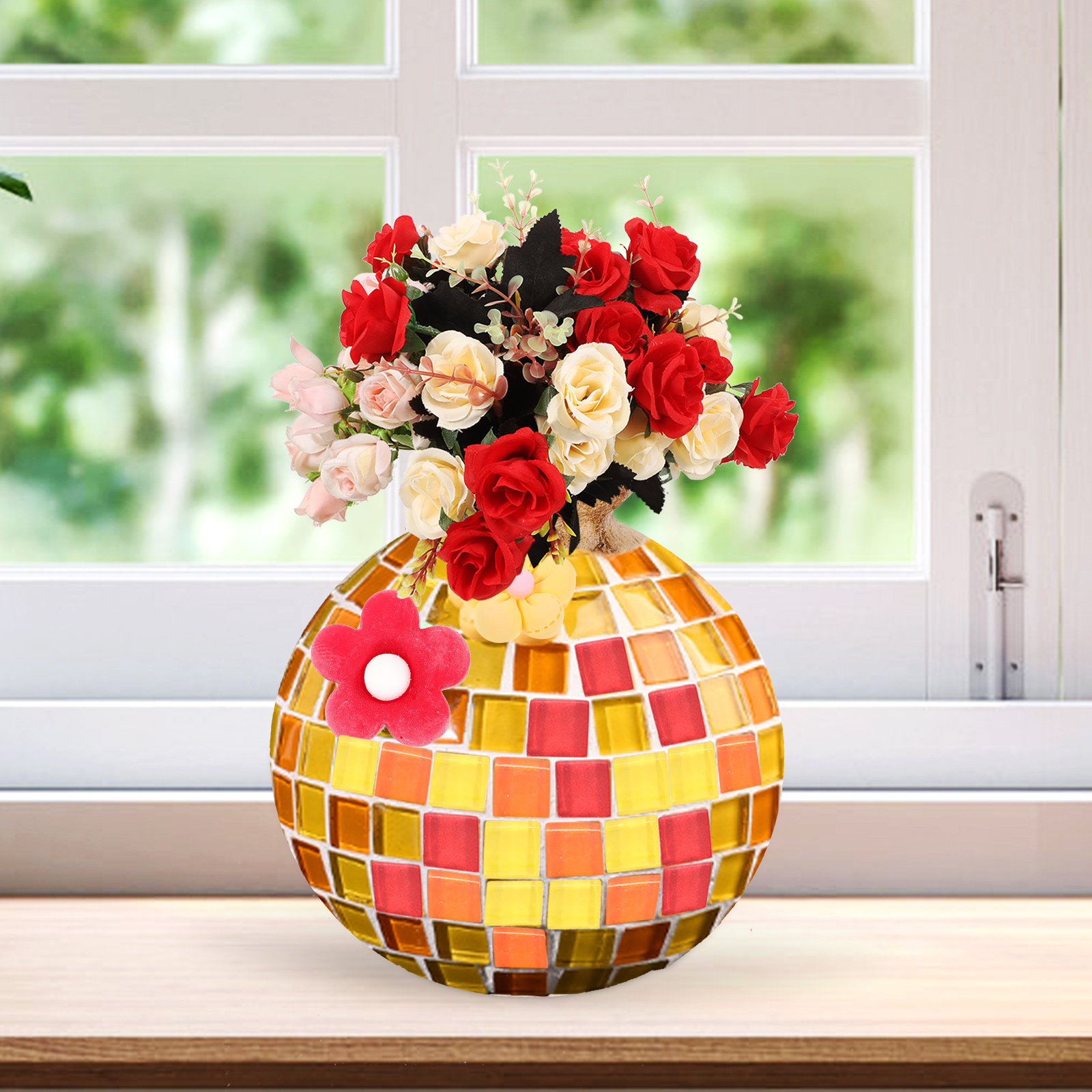 1 kit de bricolage de vase en  - Art Craft Flower avis et prix