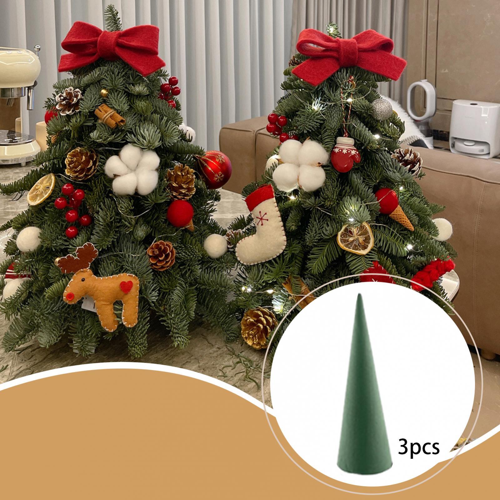 Cône d'arbre de noël à fleurs, - Art Craft For Christmas avis et prix